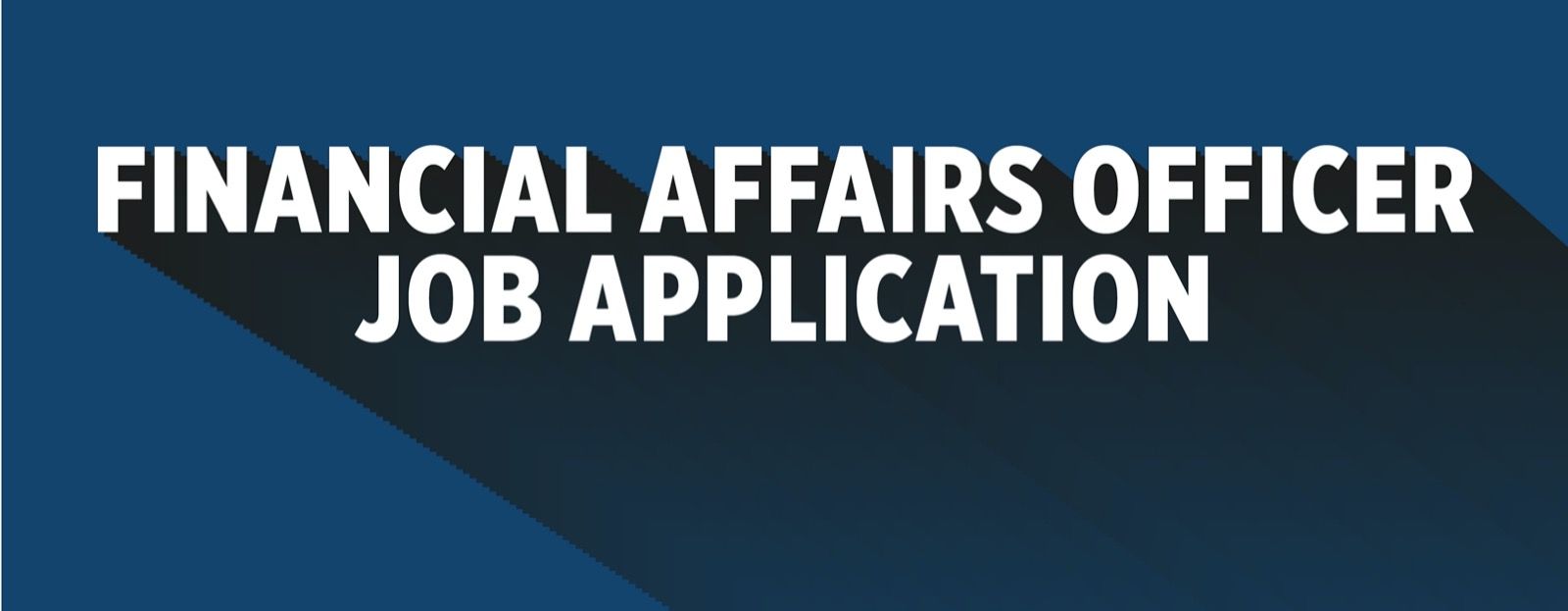 Financial Affairs Officer Job Application